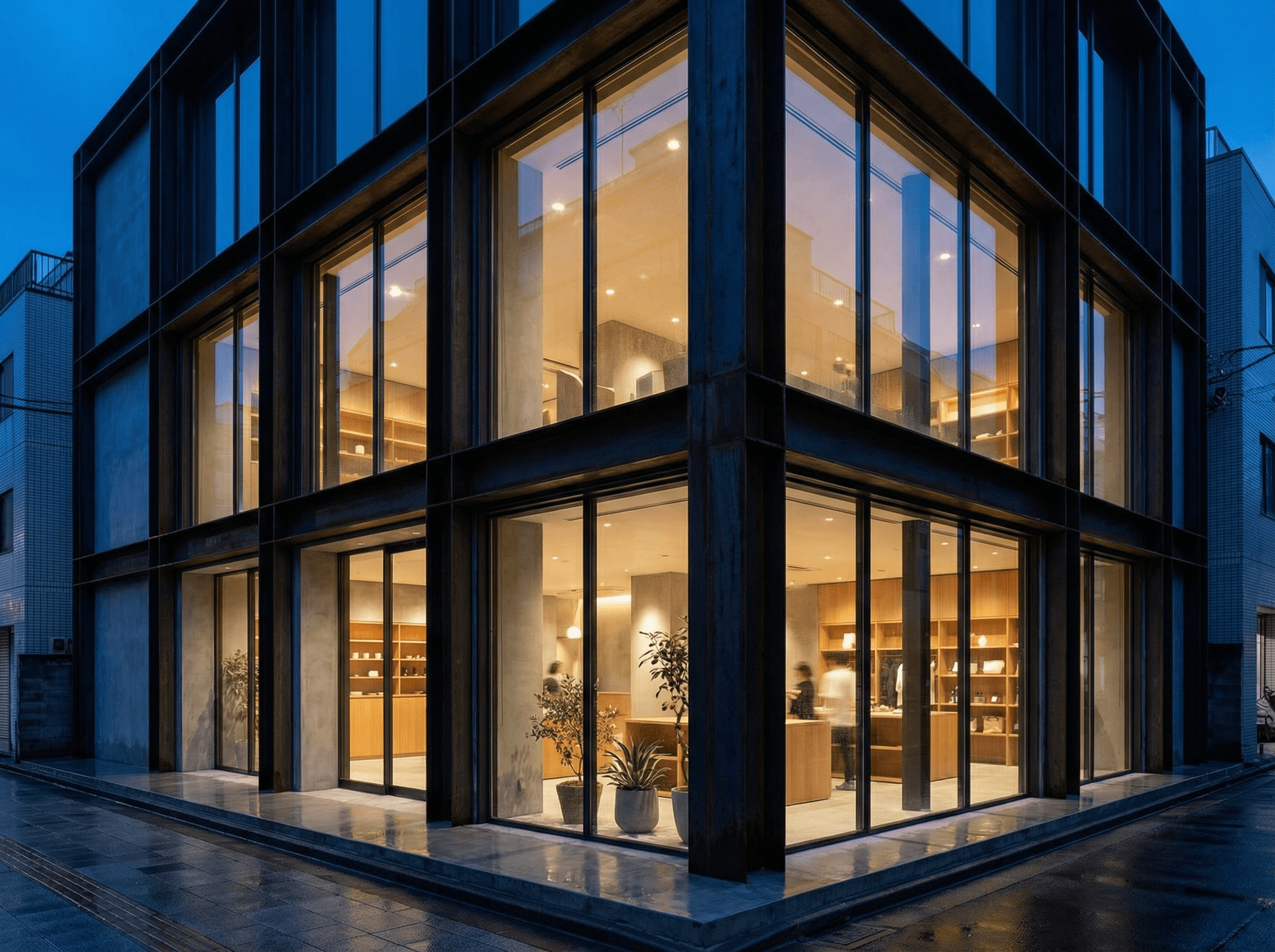完成建築物の外観